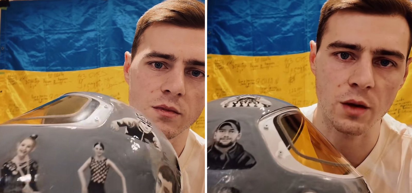 Ucraniano é desclassificado nos Jogos de Inverno por capacete em homenagem a atletas mortos na guerra