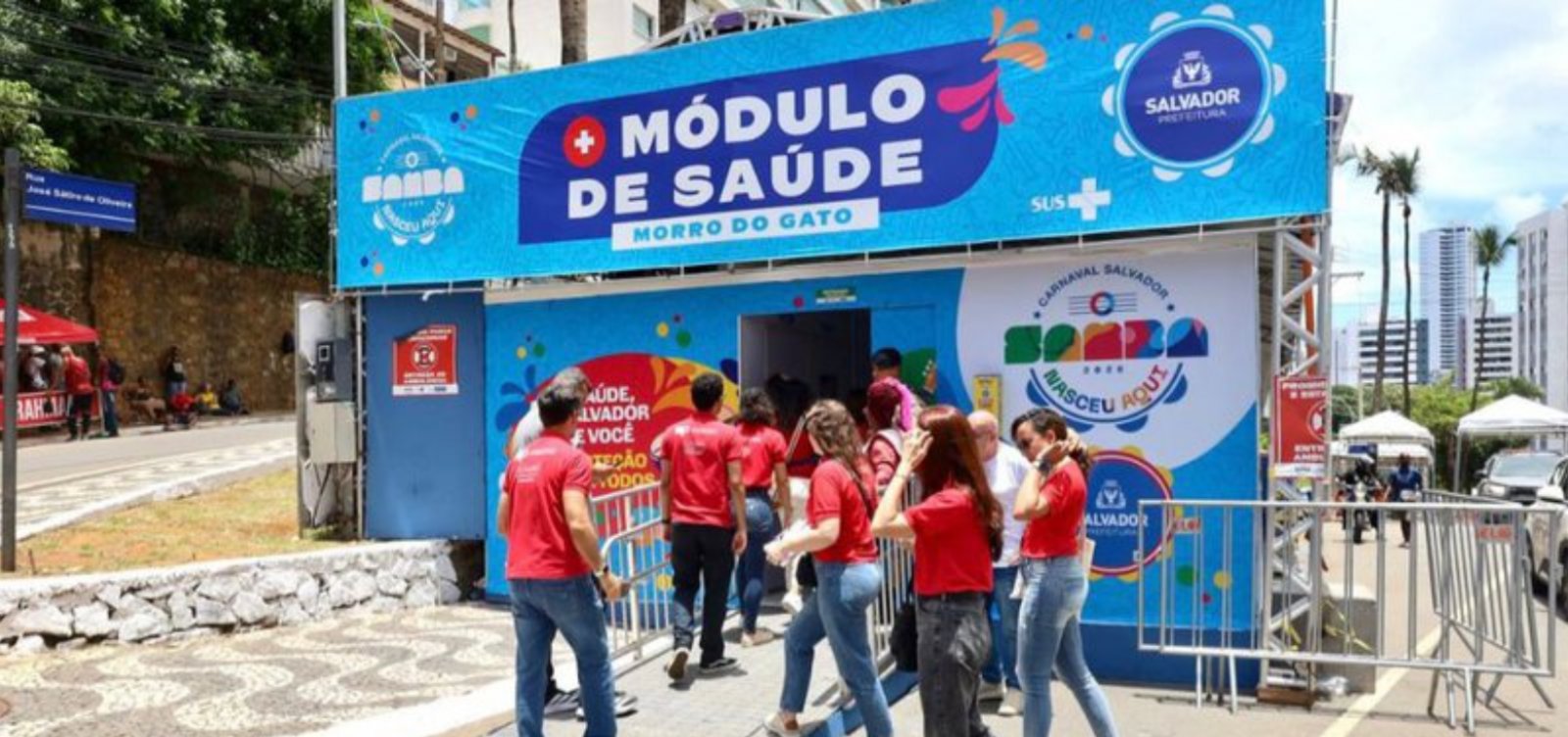 MP da Bahia realiza fiscalização nos módulos de saúde do circuito Dodô e avalia estrutura como positiva