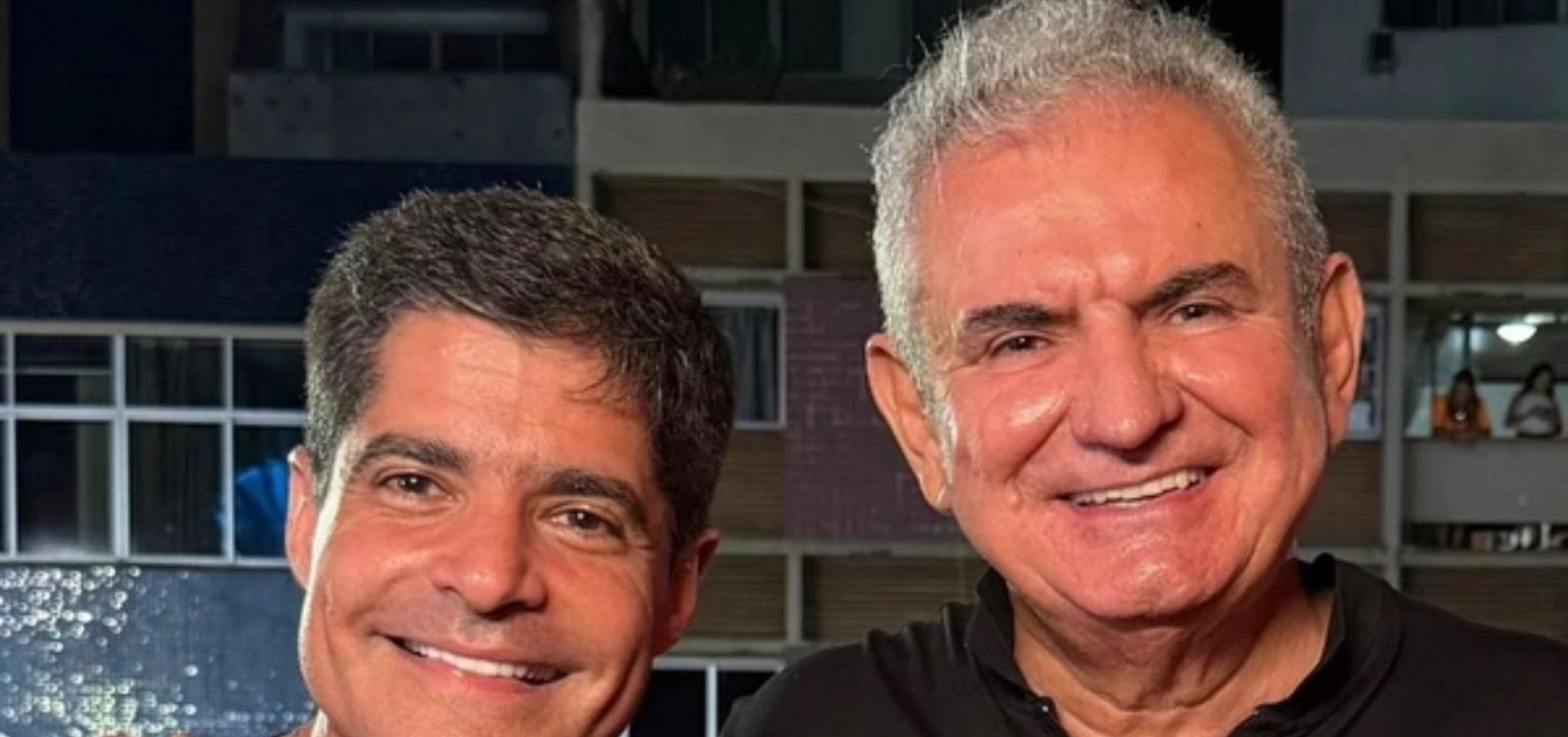 Após romper com PSD, Angelo Coronel aparece ao lado de ACM Neto no Carnaval