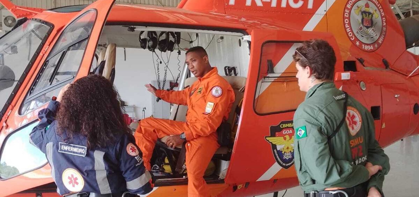 Parceria entre Corpo de Bombeiros e Samu garante equipe médica 24h no Carnaval 