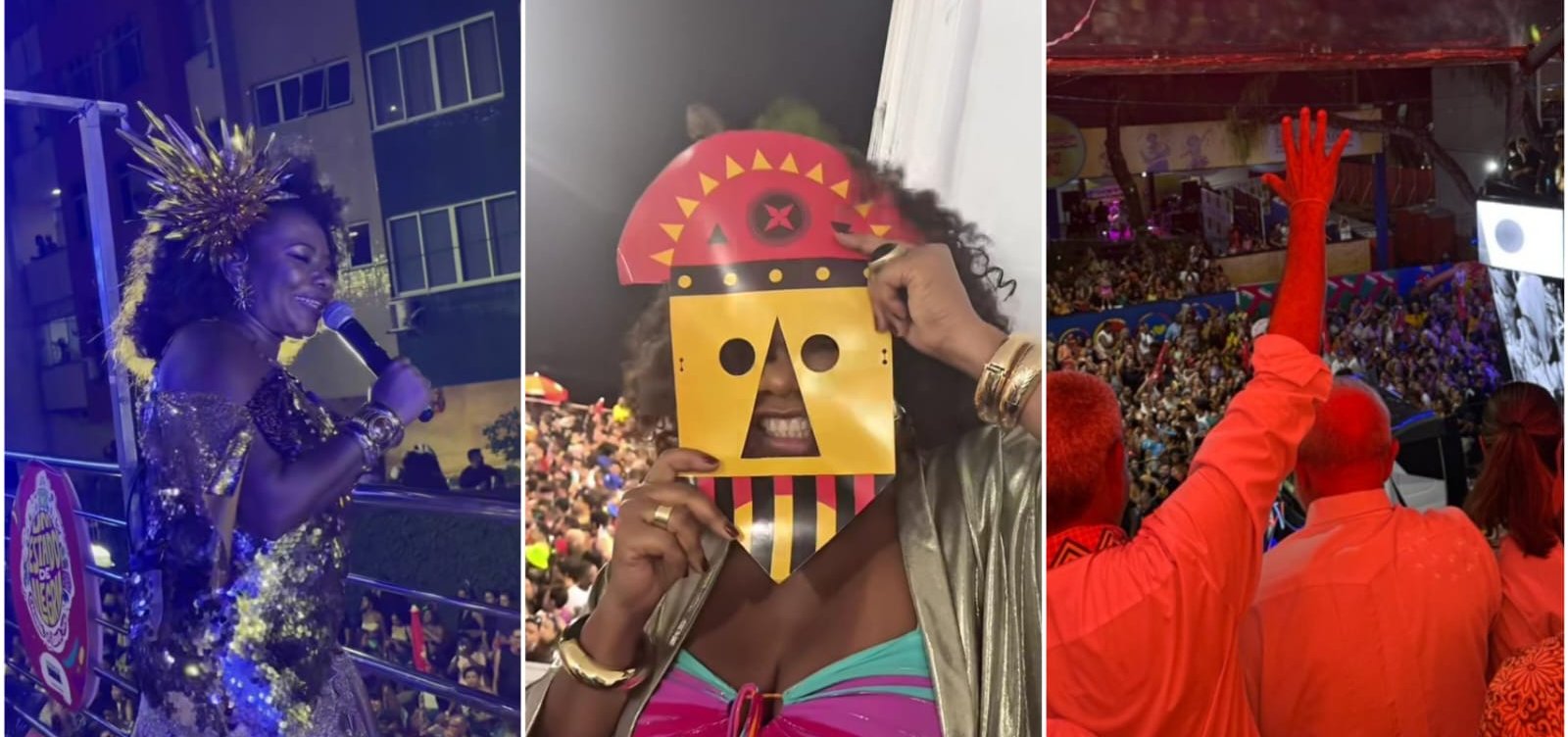 Após gritos de “sem anistia” puxado pelo BaianaSystem, Margareth exalta Lula no Campo Grande