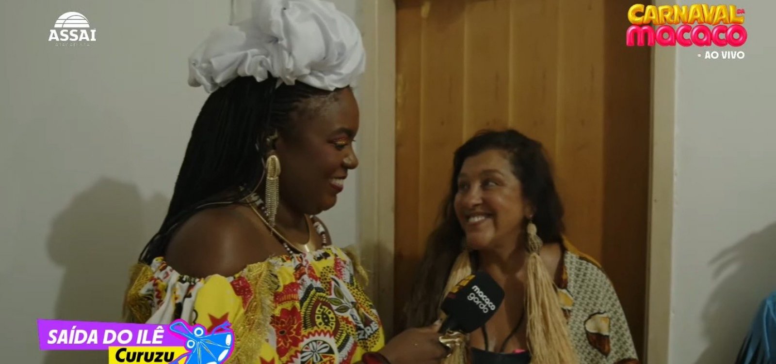 Regina Casé prestigia saída do Ilê Aiyê no Curuzu: "Me sinto tão honrada"