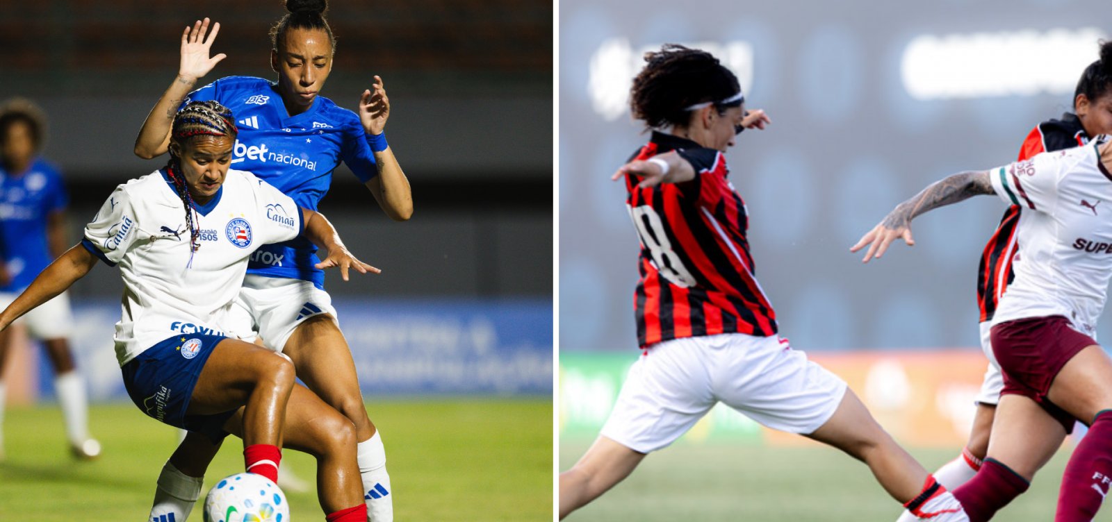 Bahia e Vitória estreiam com derrota no Brasileirão Feminino Série A1