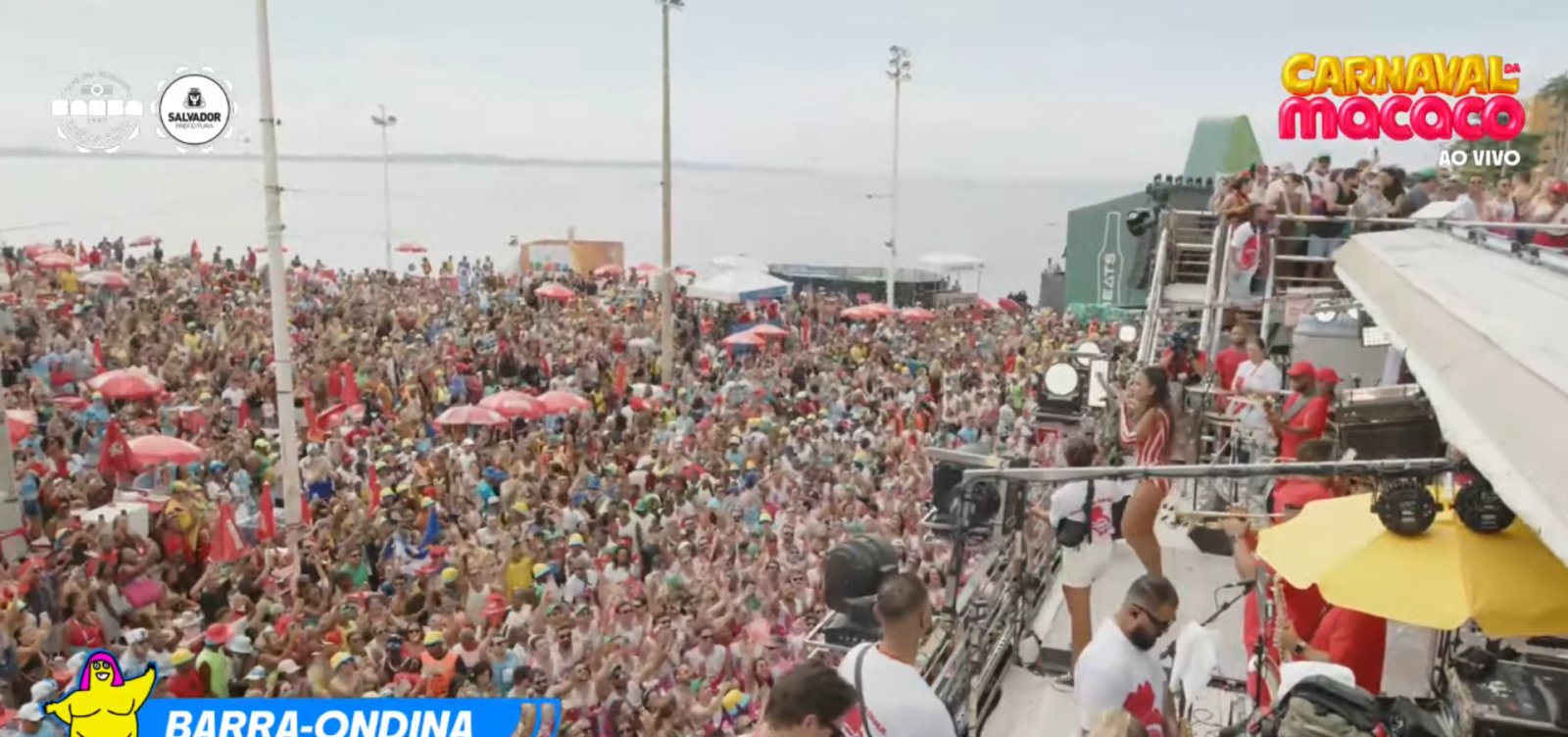 Ivete Sangalo abre apresentação no Circuito Dodô com "Vampirinha" e clássicos nesta segunda-feira