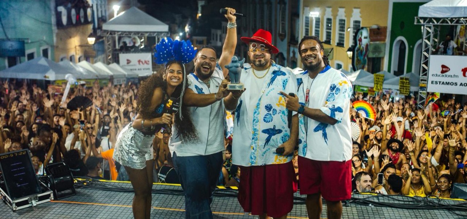 Troféu Axé – Canto do Povo de um Lugar: Filhos de Jorge vence Prêmio Destaque do Carnaval 2026