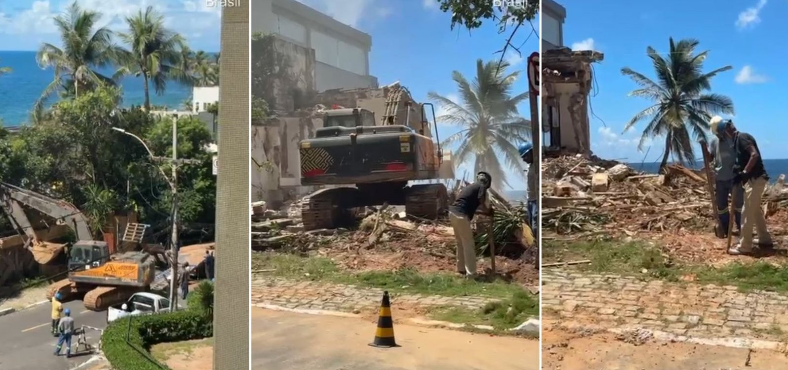 Demolição de casarões no Buracão é concluída e reacende disputa sobre espigões no Rio Vermelho