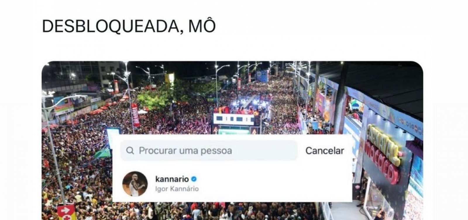 Igor Kannário desbloqueia perfil da Prefeitura de Salvador após polêmica
