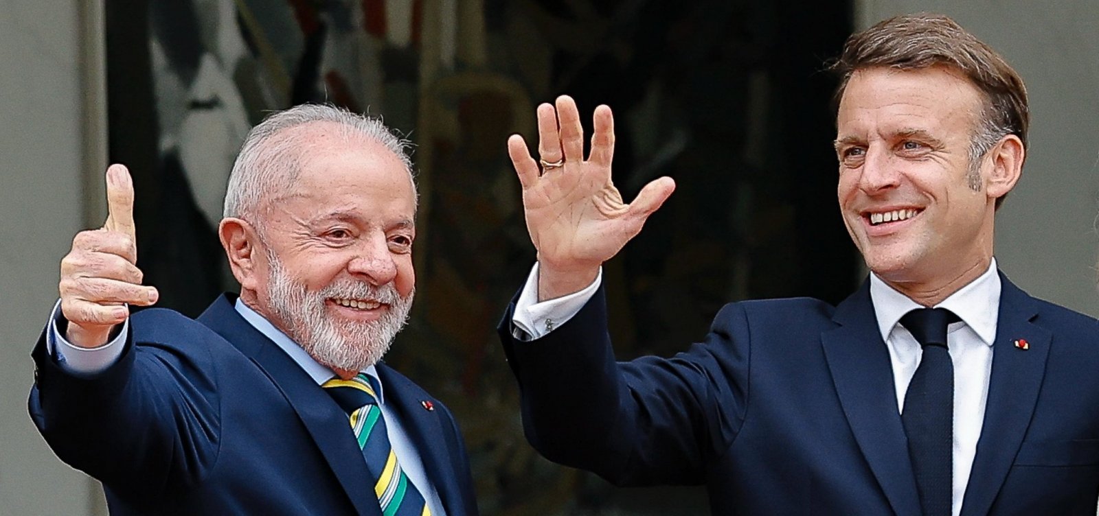 Na Índia, Lula e Macron discutem combate ao narcotráfico na fronteira entre Brasil e Guiana