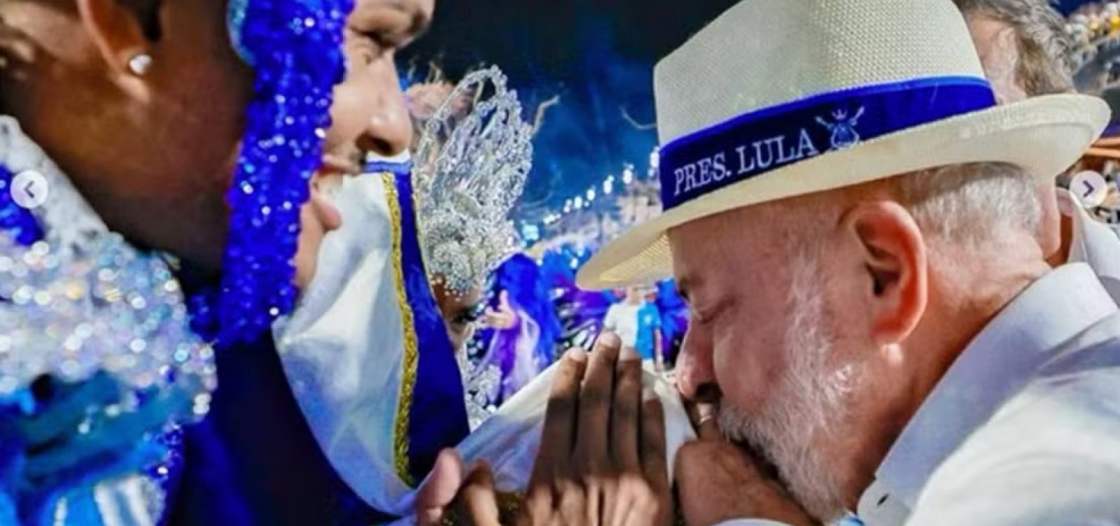 Partidos acionam TSE contra escola de samba que homenageou Lula