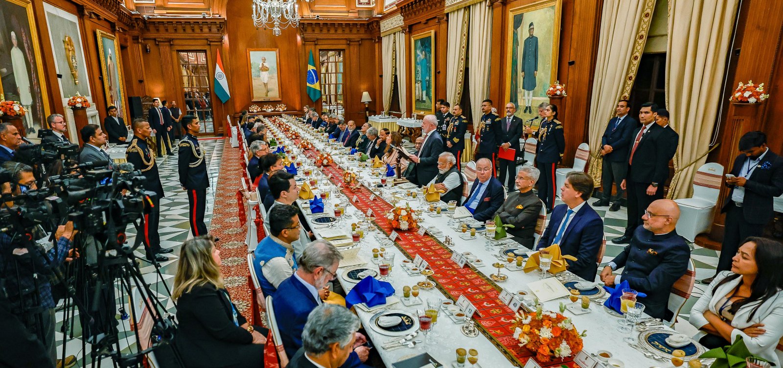 "Brasil está comprometido com a manutenção da América do Sul como zona de paz", diz Lula na Índia