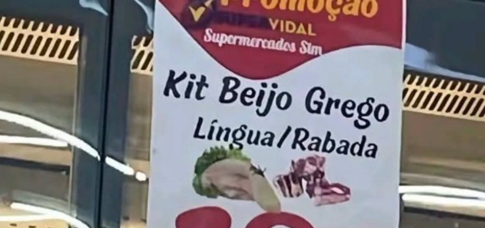 Esculacho total: promoção de beijo grego e oração para não engravidar
