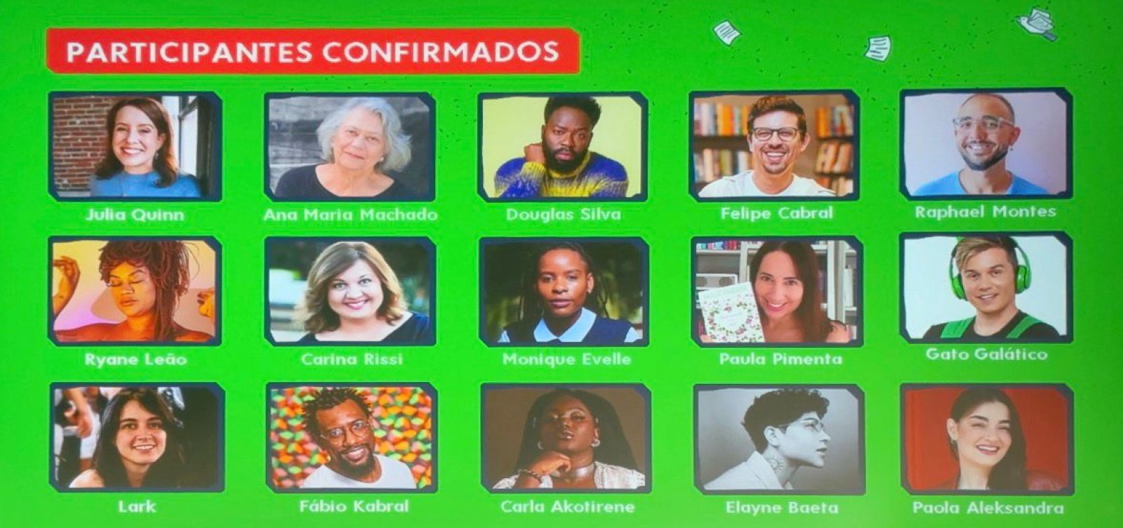 Com Julia Quinn, Krenak e Itamar Vieira Junior, Bienal do Livro da Bahia anuncia programação completa; confira