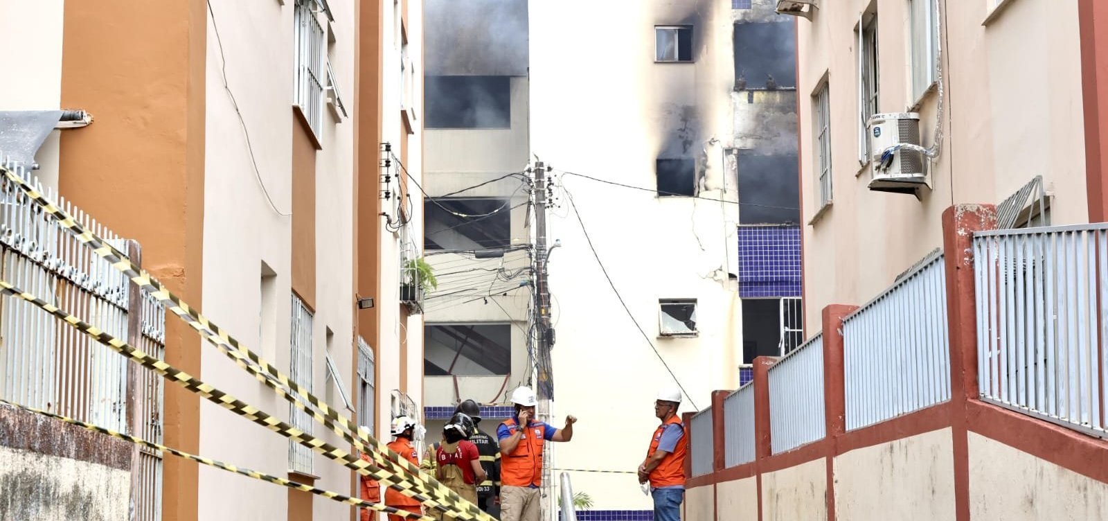 Vistoria da Codesal define demolição parcial de prédio atingido por explosão no Stiep