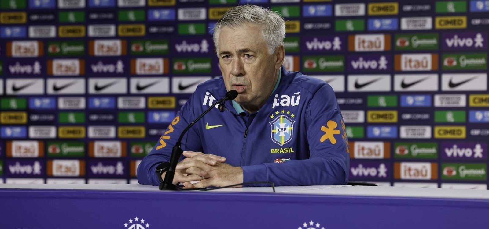 Ancelotti admite mudanças e diz que Brasil terá que “buscar outro caminho” contra a Croácia