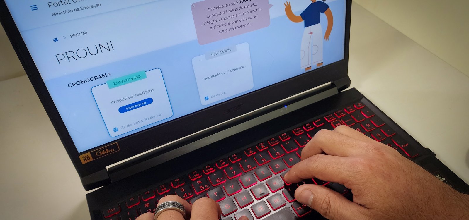 MEC divulga resultado da lista de espera do Prouni 2026