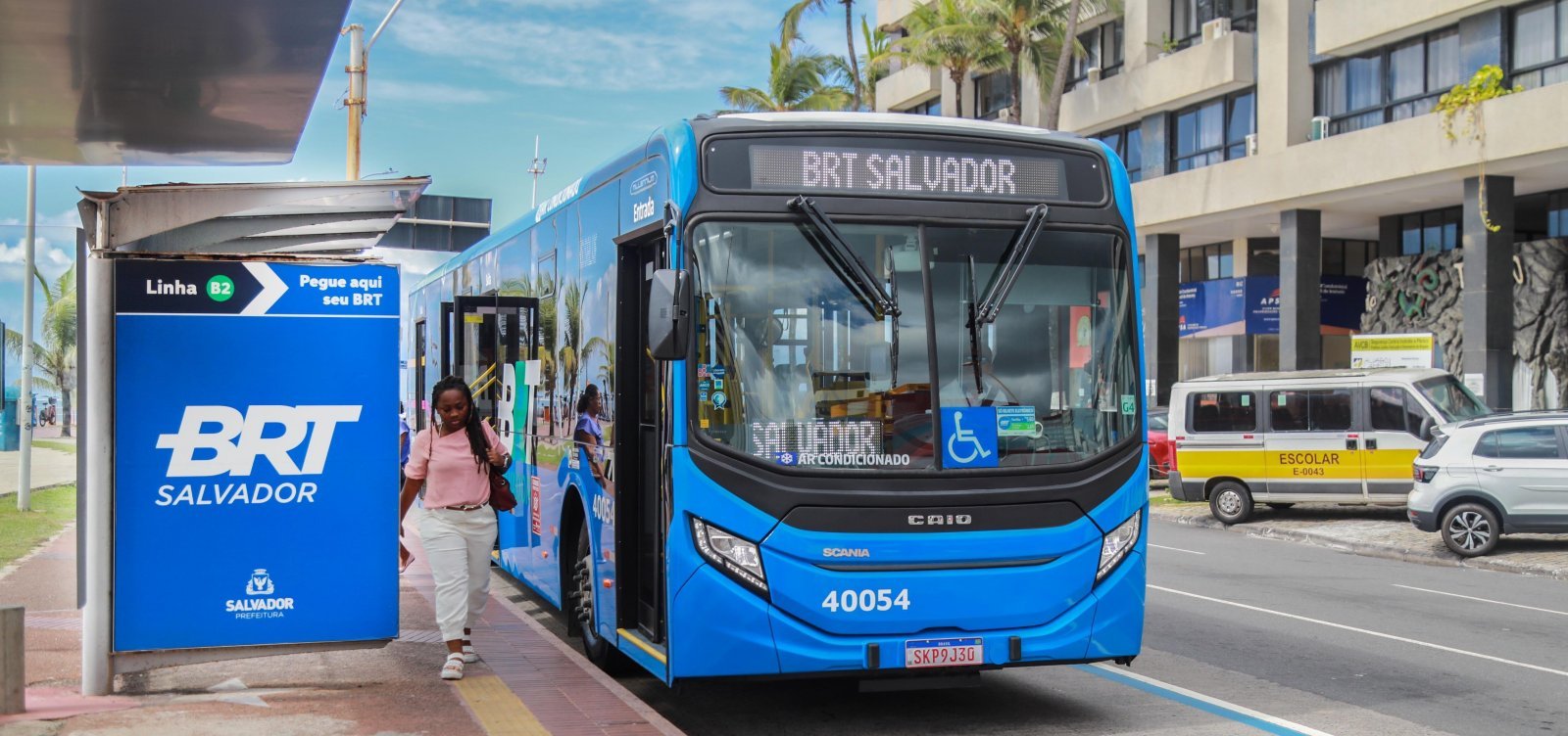 Salvador testa linha especial de BRT para eventos na Fonte Nova nesta sexta