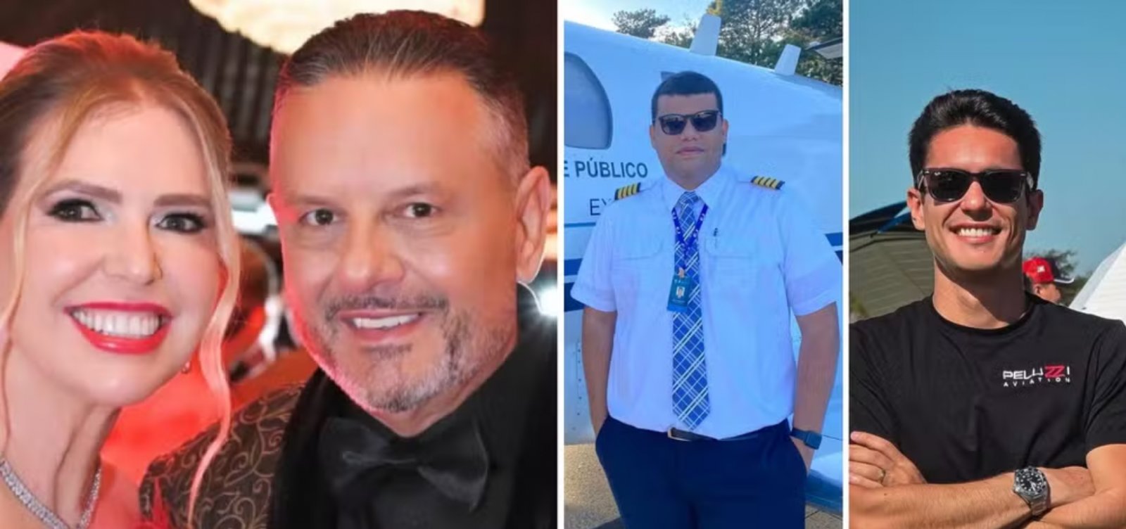 Quem são as vítimas da queda de avião de pequeno porte no Rio Grande do Sul 