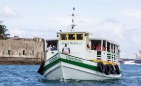 Apesar das chuvas, travessia Salvador-Mar Grande tem fluxo moderado