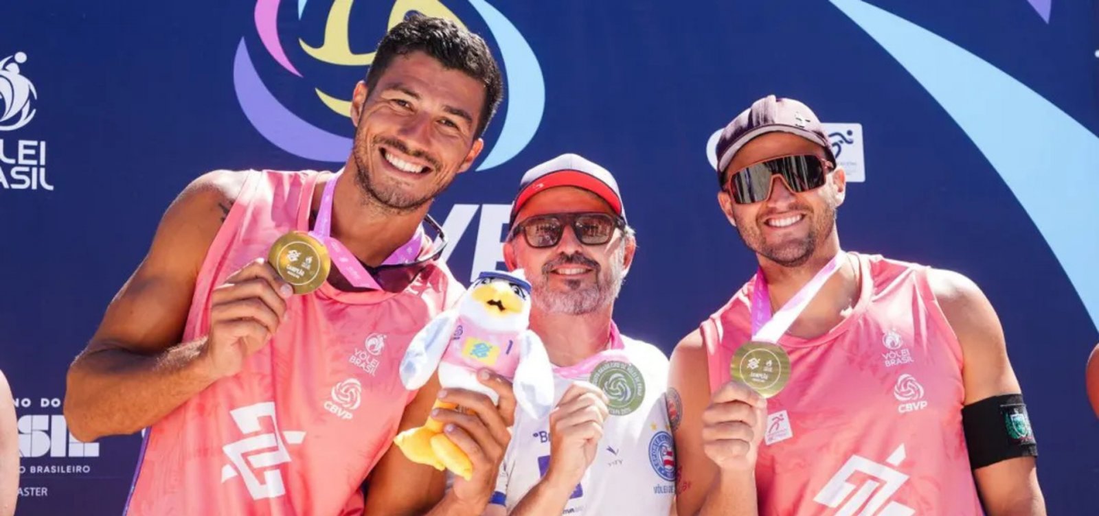 Dupla do Bahia conquista ouro no Circuito Brasileiro de Vôlei de Praia