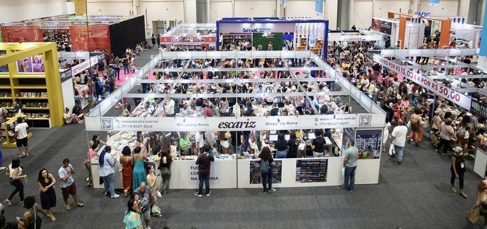 Prefeitura vai distribuir vales-livro a estudantes na Bienal do Livro Bahia