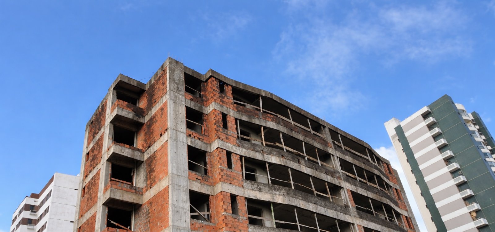 Esqueletos urbanos: edifícios inacabados transformam Salvador em um cemitério de concreto