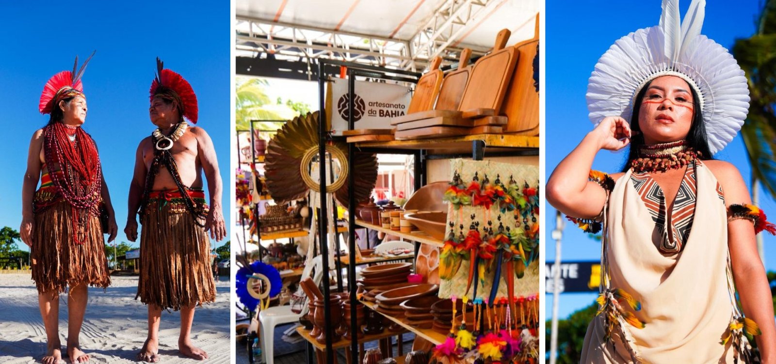 Salvador recebe mostra indígena com artesanato no Museu de Arte Contemporânea da Bahia