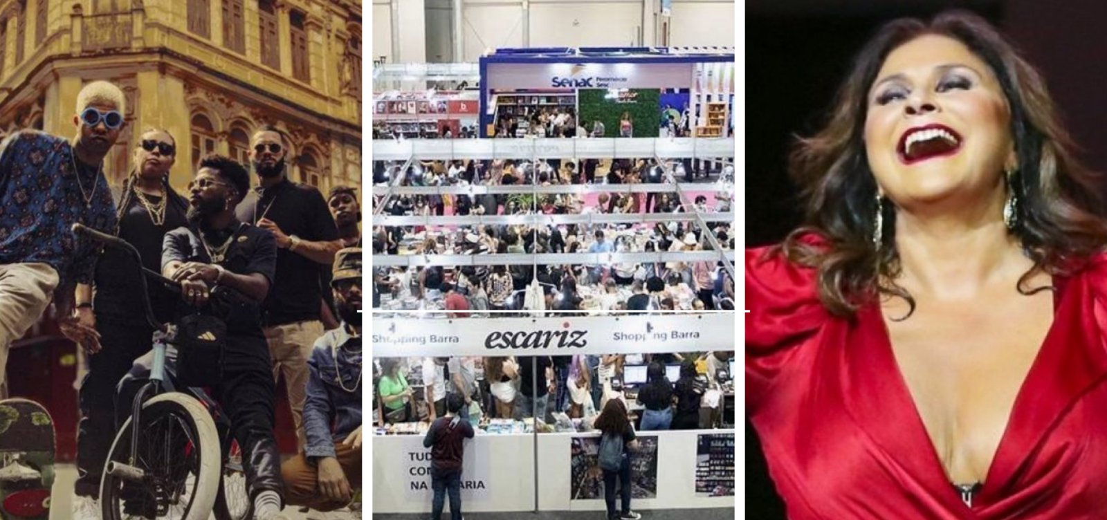 Afrocidade, Bienal do Livro e Fafá de Belém; confira a agenda cultural do fim de semana