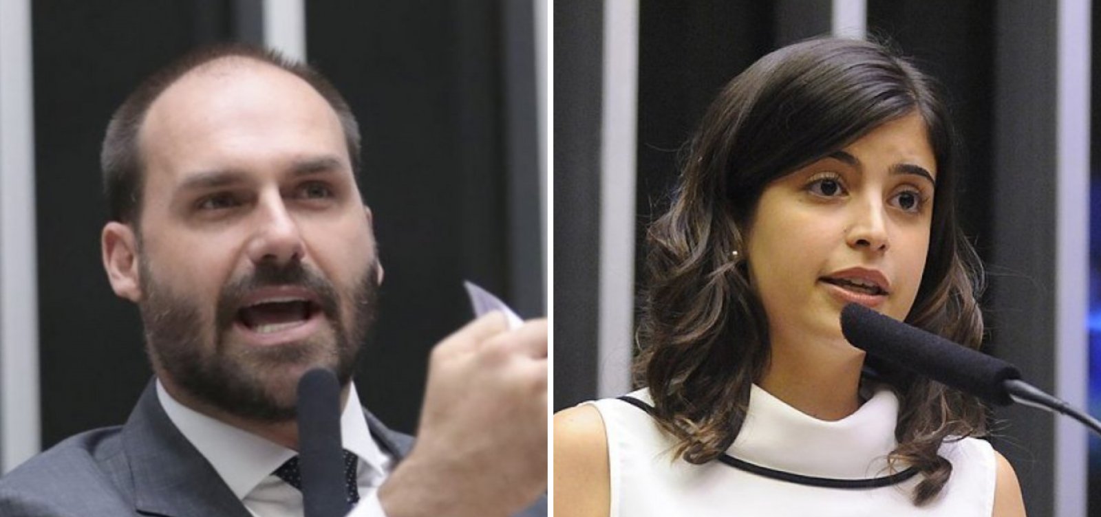 Moraes vota para condenar Eduardo Bolsonaro por difamação contra Tabata Amaral