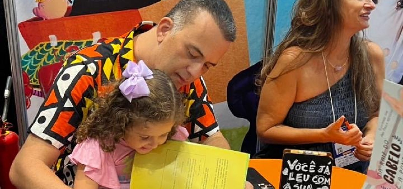 Ricardo Ishmael e Emília Nuñez destacam leitura na infância como base para formação de crianças