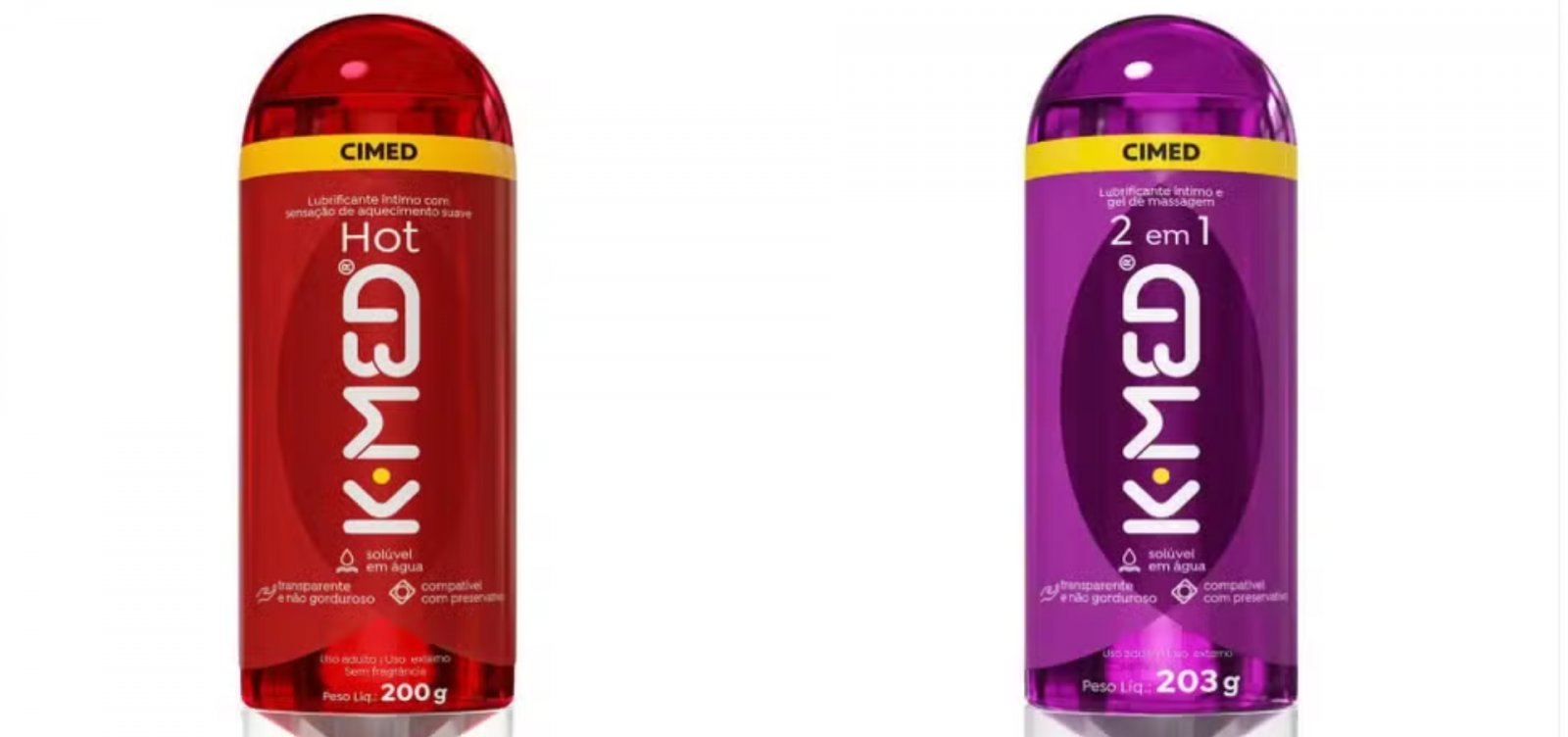 Anvisa proíbe venda e uso de lote falsificado de lubrificante íntimo K-MED