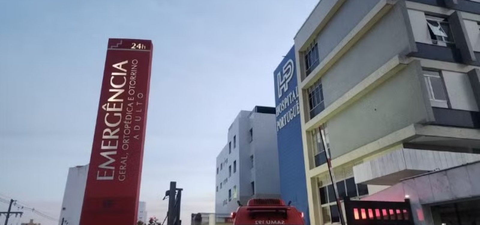 Princípio de incêndio atinge maternidade do Hospital Português em Salvador