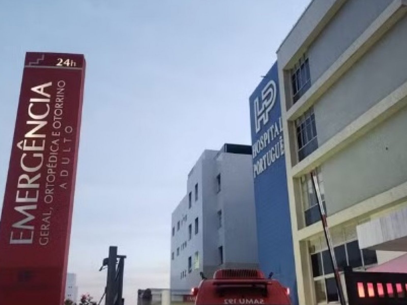 Princípio de incêndio atinge maternidade do Hospital Português em Salvador