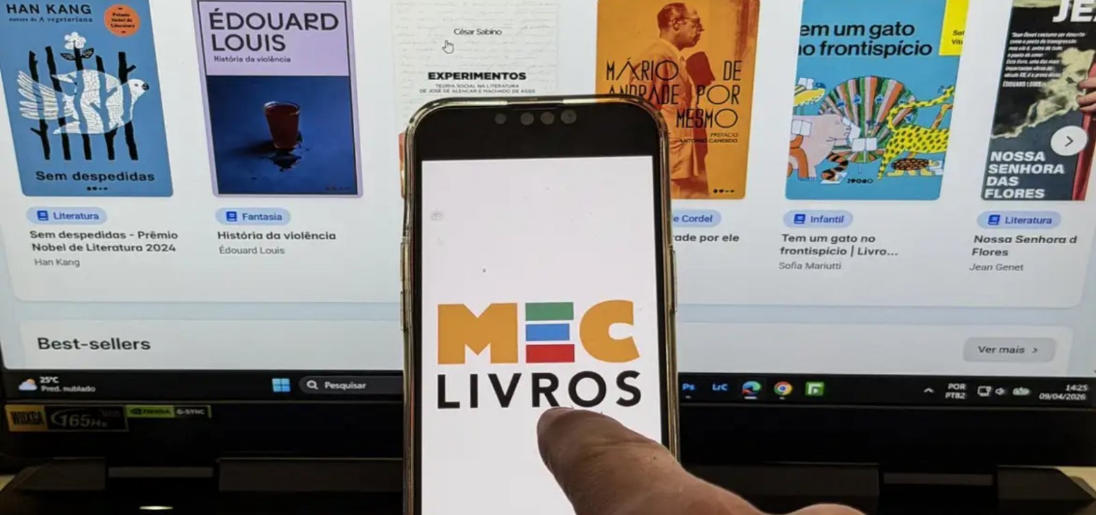 MEC Livros ultrapassa meio milhão de usuários; veja os livros mais lidos 