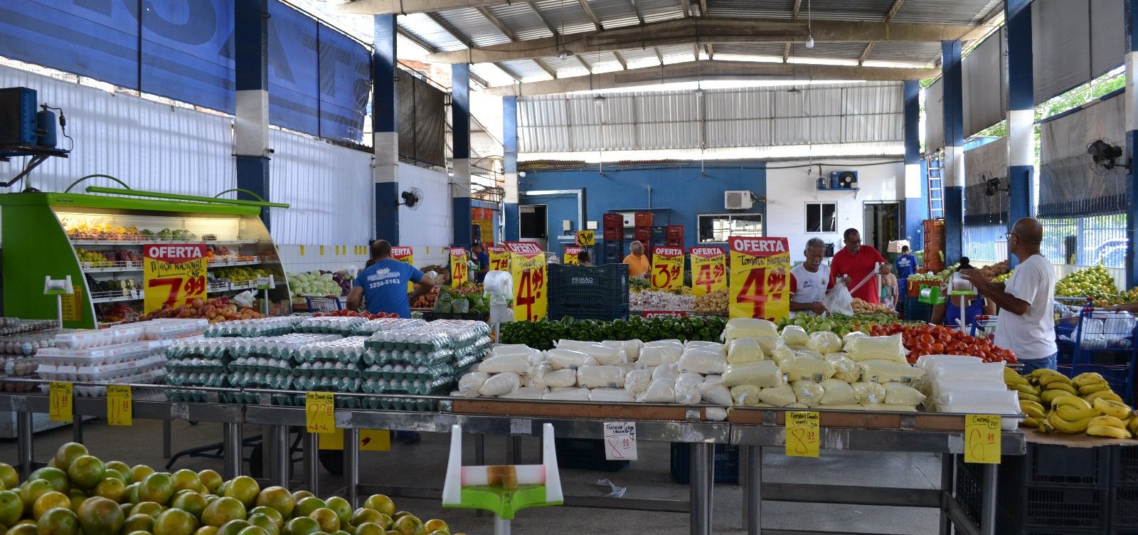 Confira horários de funcionamento dos mercados estaduais e Ceasa no feriado do Dia do Trabalho