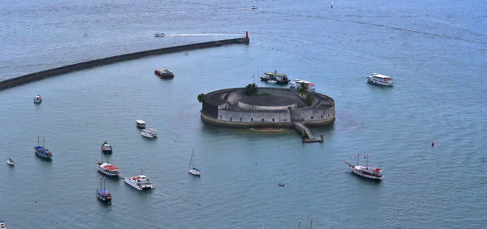 Governo da Bahia  assume gestão do Forte São Marcelo e da Fortaleza do Morro de São Paulo