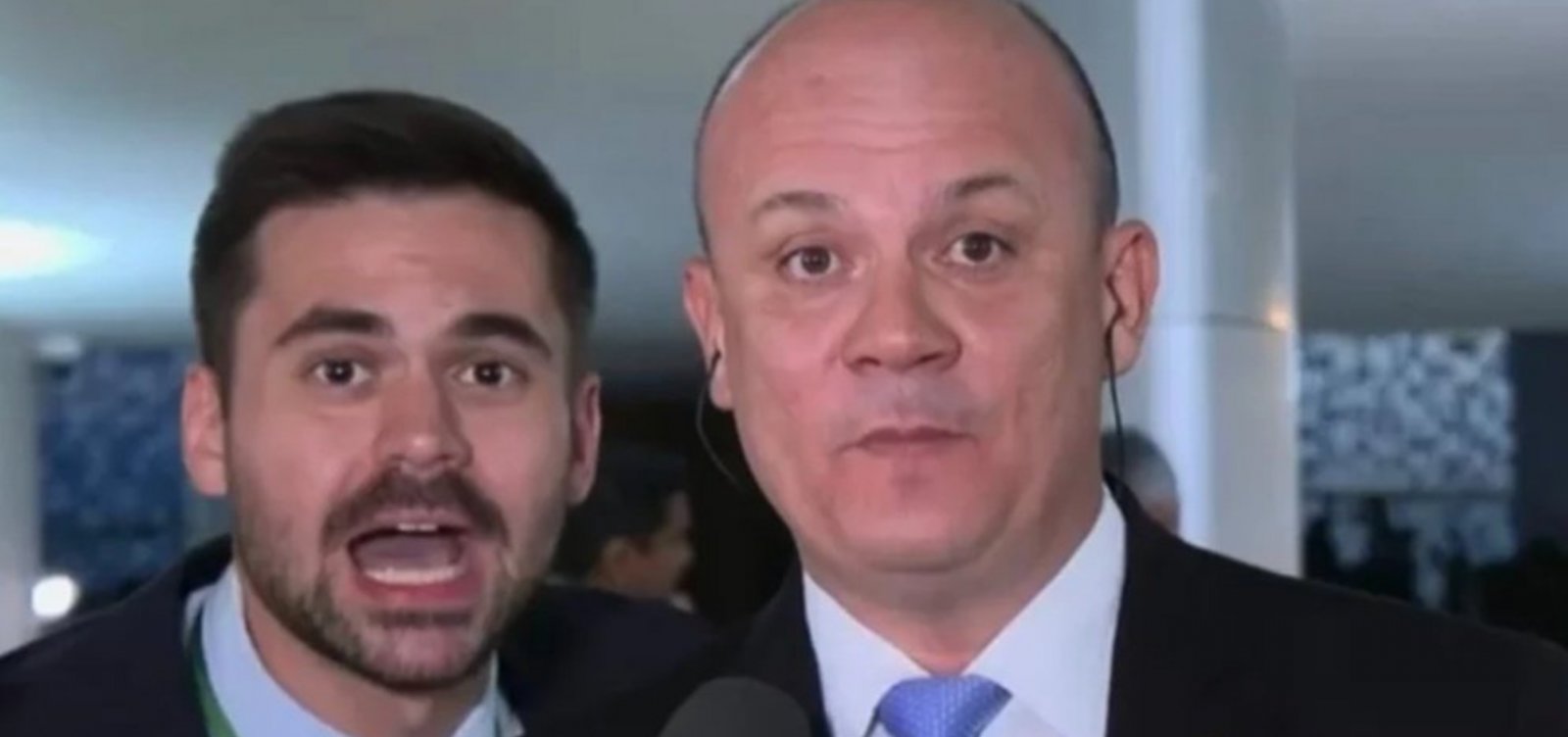 Assessor de Janones é exonerado após invadir transmissão com xingamento 