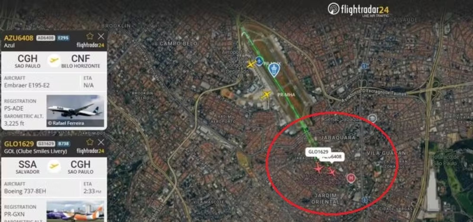 FAB investiga aproximação entre aviões em Congonhas após voo que saiu de Salvador