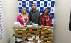 Em operação, trio é preso com quase 100kg de maconha em Vitória da Conquista