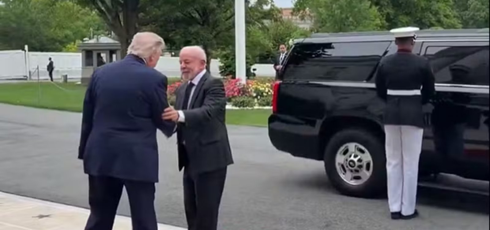Trump recebe Lula na Casa Branca para reunião bilateral 