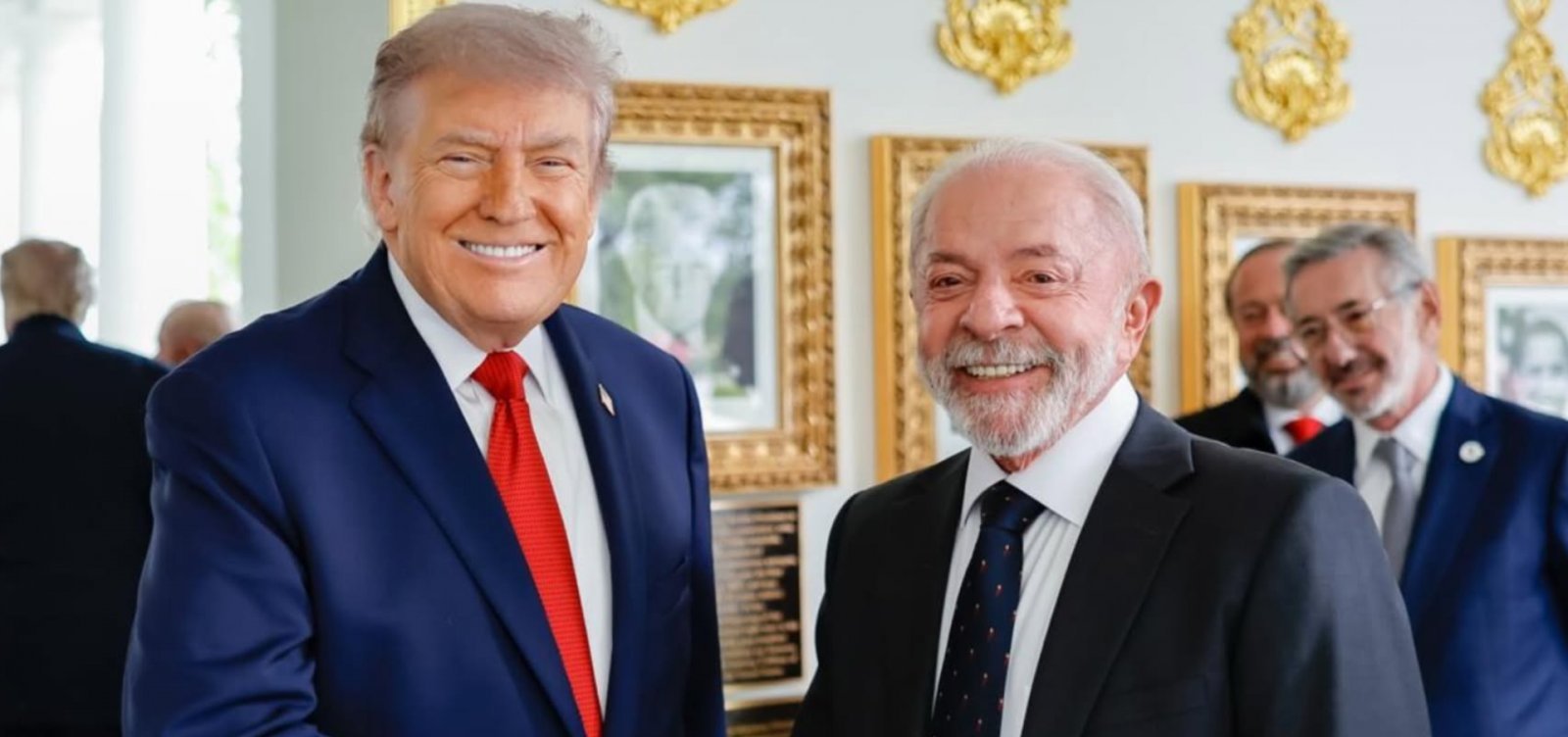 Trump elogia Lula após reunião na Casa Branca e fala em avanço no diálogo comercial