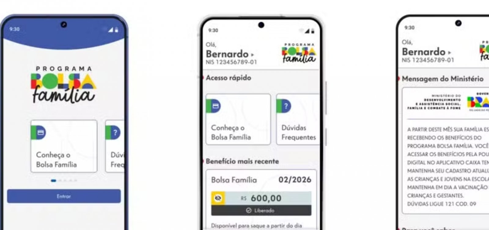 Aplicativo do Bolsa Família ganha novas funcionalidades nesta segunda-feira 
