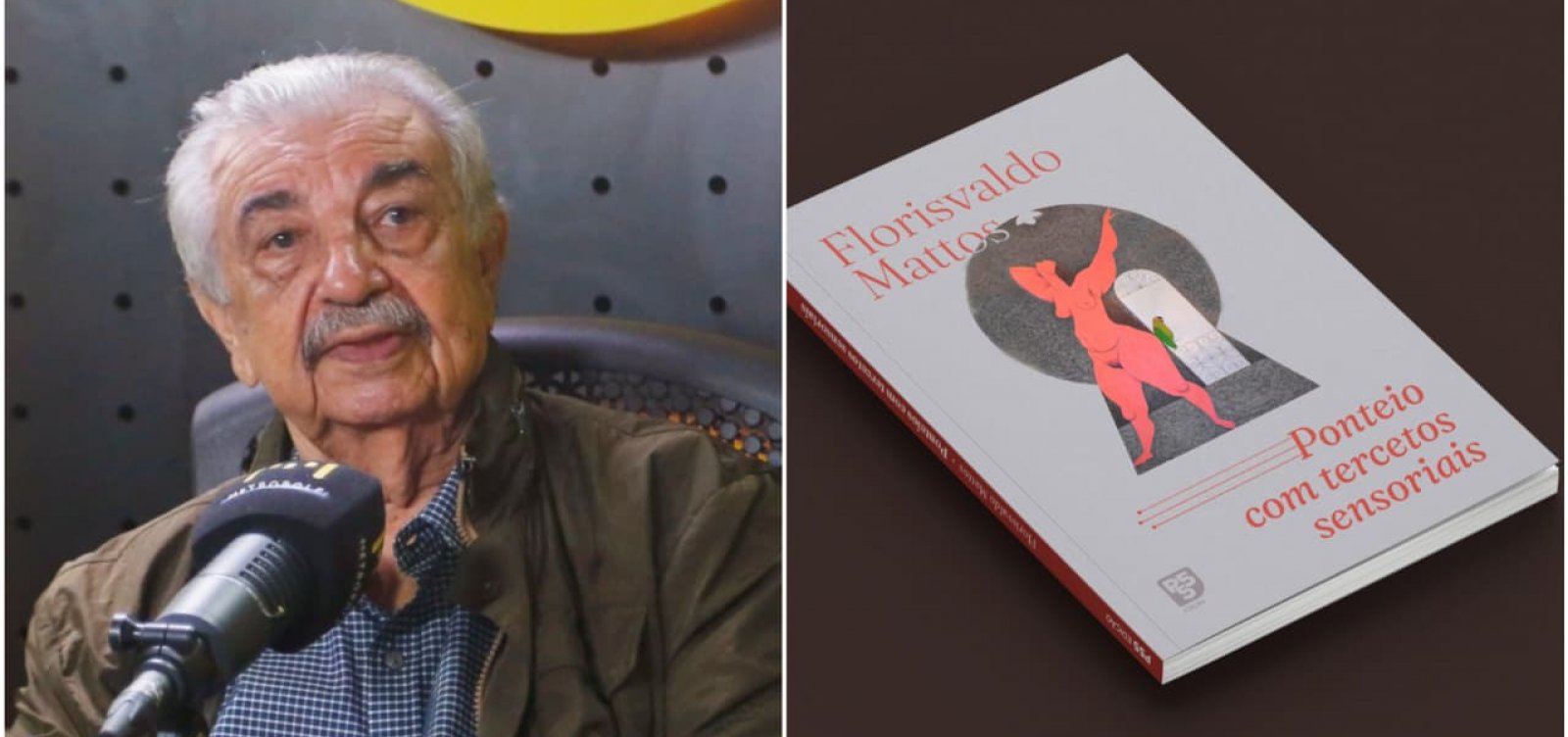 Aos 94 anos, Florisvaldo Mattos lança em Salvador livro sobre afeto e erotismo