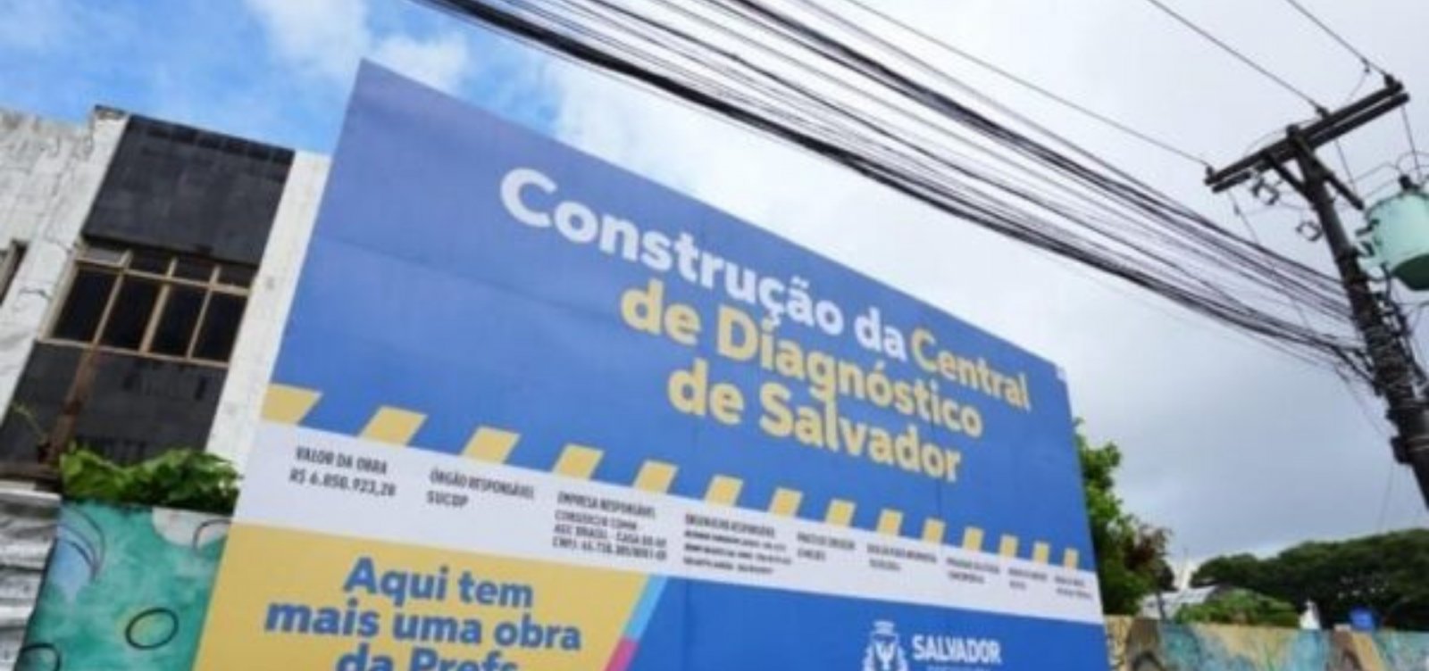 Prefeitura inicia obras de novo Centro de Diagnóstico na Federação com capacidade para 68 mil exames por mês