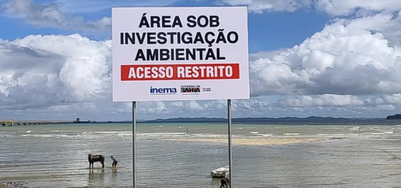 Contaminação em São Tomé de Paripe chega a 100 dias com impactos para mais de 10 mil moradores