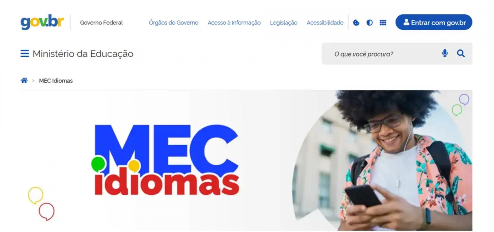 MEC lança aplicativo que oferece aprendizado gratuito de inglês e espanhol