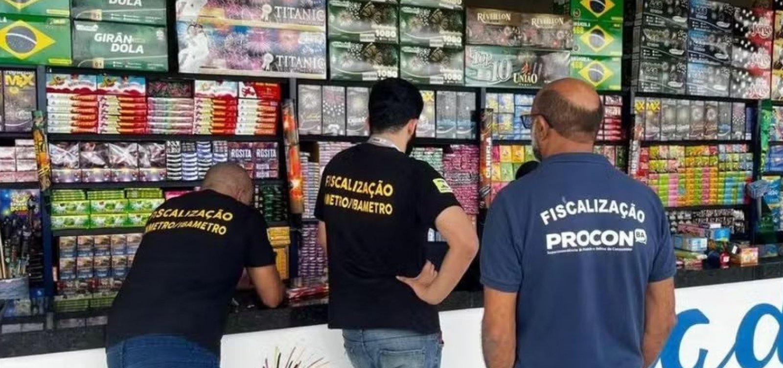 Operação apreende 7 mil fogos de artifício irregulares em cidades da Bahia