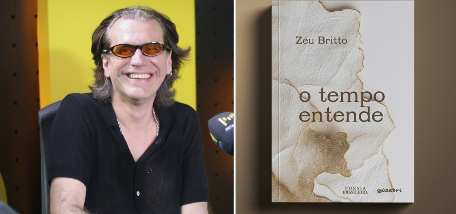 Zéu Britto lança livro de poesias sobre reflexões da pandemia: "A inspiração que me faltava"