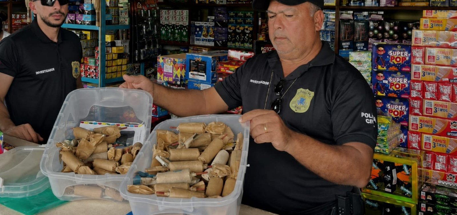Polícia apreende 24 mil fogos de artifício irregulares no interior da Bahia