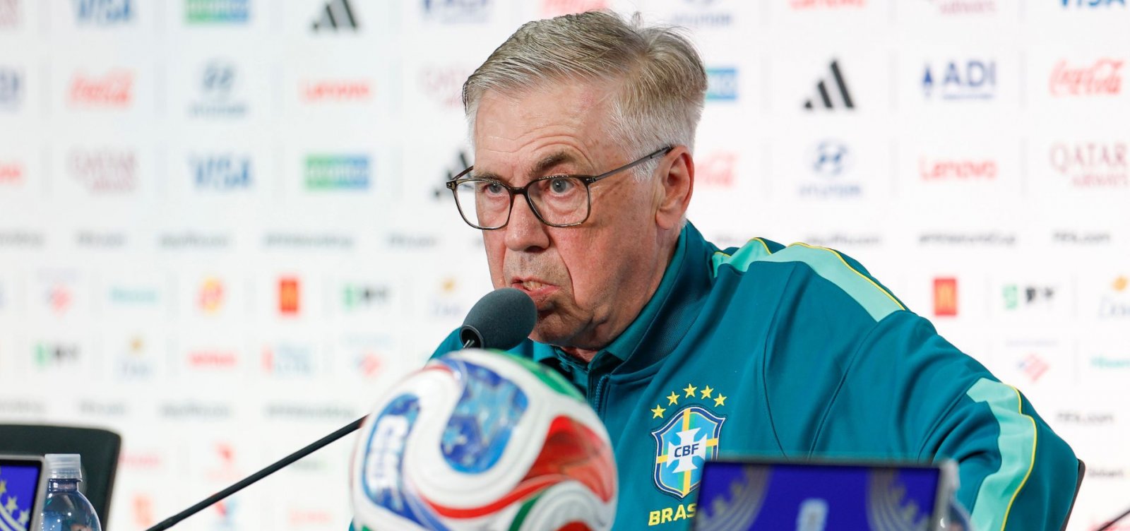 Ancelotti admite ansiedade do Brasil na estreia: "Copa não se ganha no 1º jogo"