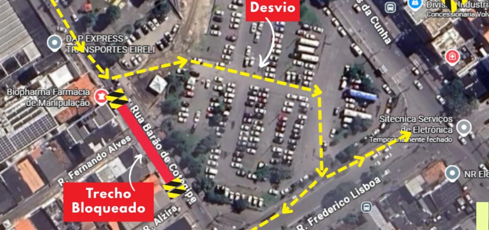 Obra altera trânsito na Cidade Baixa a partir desta segunda-feira
